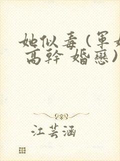 她似毒 (军婚 高干 婚恋)完结