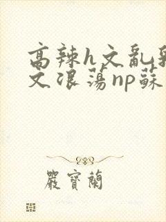 高辣h文乱乳h文浪荡np苏夏