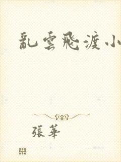 乱云飞渡小说封面