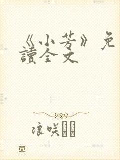 《小芳》免费阅读全文