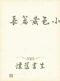 长篇黄色小说封面