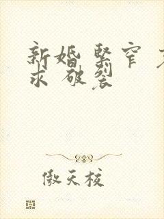 新婚 紧窄 哀求 破裂