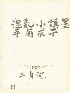 混乱小镇墨池砚寺庙求子封面