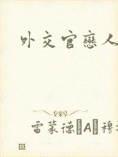 外交官恋人小说封面