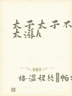 太子太子不要了太涨h