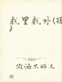 戏里戏外(现场)封面