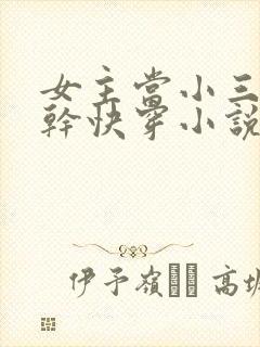 女主当小三的高干快穿小说禾火火封面