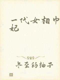 一代女相巾帼王妃