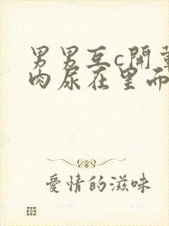 男男互c开荤粗肉尿在里面视频