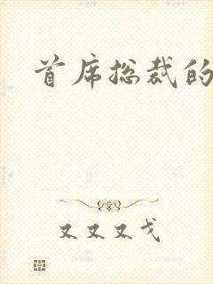 首席总裁的逃妻