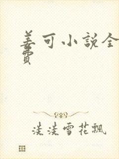 姜可小说全文免费