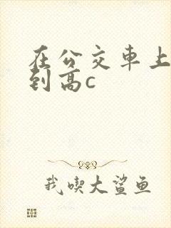 在公交车上被弄到高c