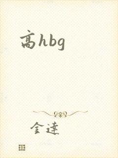 高hbg封面