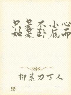 只是不小心发现她是卧底而已