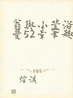 翁与小莹浴室欢爱52章笔趣阁封面