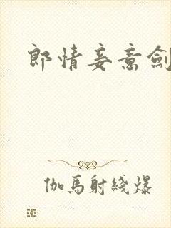 郎情妾意剑封面