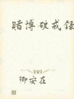赌博破戒录