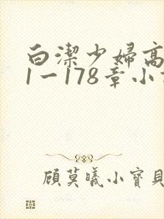 白洁少妇高义第1一178章小说