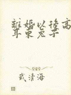 离婚以后高干 耳东兔子