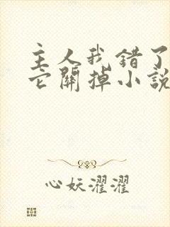 主人我错了请把它关掉小说