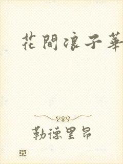 花间浪子华云龙