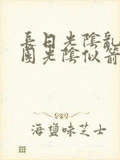 长日光阴乱作一团光阴似箭免费阅读