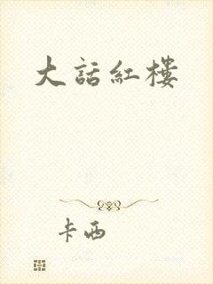 大话红楼封面