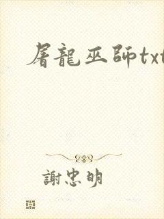 屠龙巫师txt