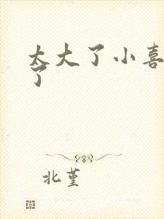 太大了小喜涨死了封面