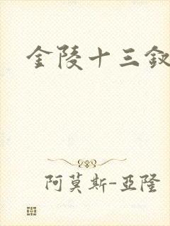 金陵十三钗原著封面