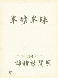 半明半昧
