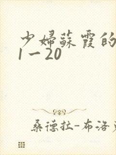 少妇苏霞的沉沦1一20