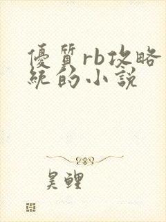 优质rb攻略系统的小说