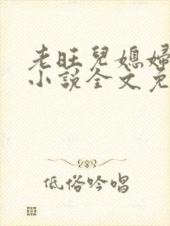 老旺儿媳妇秦雨小说全文免费阅读封面