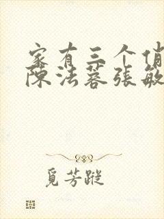 家有三个俏媳妇陈法蓉张敏