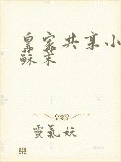 皇家共享小公主苏茉封面