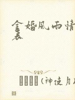 金婚风雨情演员表