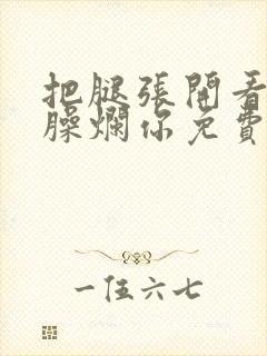 把腿张开看老子臊烂你免费封面