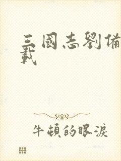 三国志刘备传下载