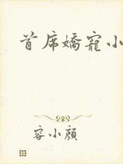 首席娇宠小情人