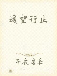 遥望行止