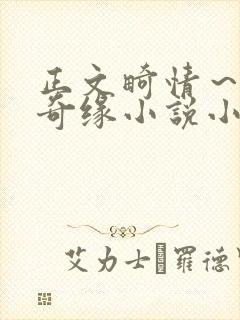 正文畸情～内裤奇缘小说小茹封面