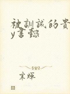 被训诫的贵妃by书懿