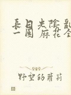 长日光阴 乱作一团 麻花全文无删减