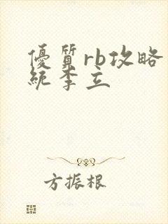 优质rb攻略系统李立