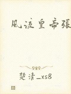 风流皇帝张无忌封面