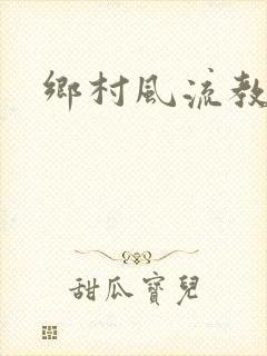 乡村风流教师封面