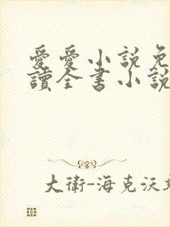 爱爱小说免费阅读全书小说乡村