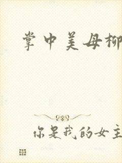 掌中美母柳玉茹