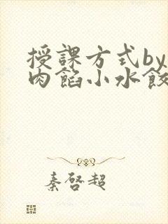 授课方式by 肉馅小水饺